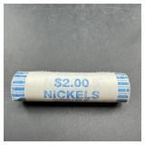 Roll of Newer Buffalo Nickels