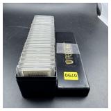 PCGS Slab Storage Box with 20 Coins