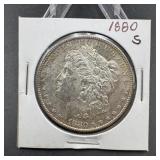 1880-S Morgan Silver Dollar