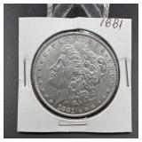 1881 Morgan Silver Dollar