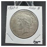 1923-S Peace Silver Dollar