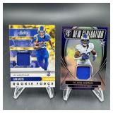 Rookie Football Patch Card Lot