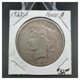 1922-S Peace Silver Dollar