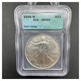 2006-W American Silver Eagle MS69