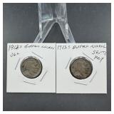 Two Buffalo Nickels