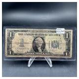 1934 Funny Back $1 Silver Certificate