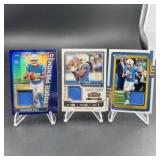 Chargers Football Patch Card Lot