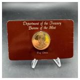 Jimmy Carter Proof Coin