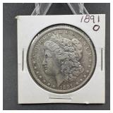 1891-O Morgan Silver Dollar