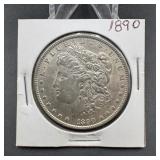 1890 Morgan Silver Dollar