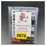Football Insert 10-Card Value Pack