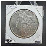 1901-O Morgan Silver Dollar