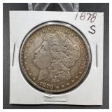 1878-S Morgan Silver Dollar