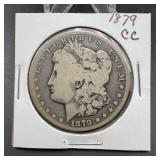 1879-CC Morgan Silver Dollar