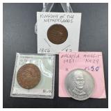 Kingdom of the Netherlands & Czechoslovakia Coins