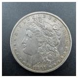 1891-CC Morgan Silver Dollar
