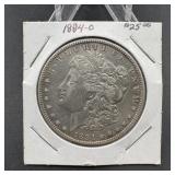 1884-O Morgan Silver Dollar