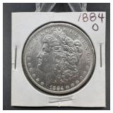 1884-O Morgan Silver Dollar