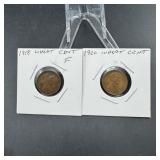 1918 & 1920 Wheat Cents