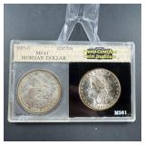 1885-O Morgan Silver Dollar Photo Grade MS61