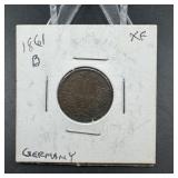 1861 Germany Coin