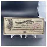 1933 Marion Central Bank, Marion, Alabama Currency