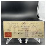 1899 First National Bank of Port Jervis, New York
