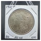 1921 Morgan Silver Dollar