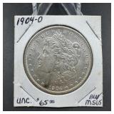 1904-O Morgan Silver Dollar
