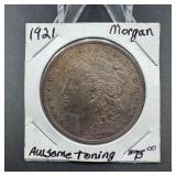 1921 Morgan Silver Dollar