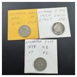 Three Older Foreign Coins