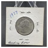 1977 Washington Quarter Banding Error