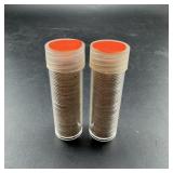 Rolls Of 1961 & 1963 Canadian Pennies