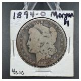 1894-O Morgan Silver Dollar