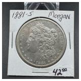 1881-S Morgan Silver Dollar