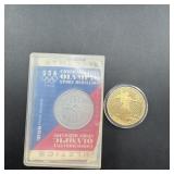 U.S. Olympic Coin Set & Gold Replica Coin