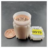 Tube of 20 Morgan Dollar Design Copper Rounds