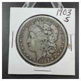 1903-S Morgan Silver Dollar