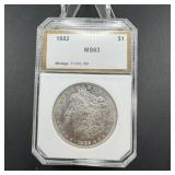 1882 Morgan Silver Dollar MS63