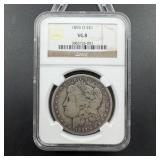 1893-O Morgan Silver Dollar Very Good 8