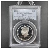 2004-S Silver Kennedy Half Dollar Proof 69