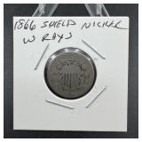 1866 Shield Nickel