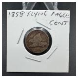 1858 Flying Eagle Cent