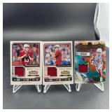 Cardinals Football Patch Card Lot