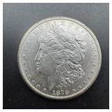 1878-CC Uncirculated Morgan Silver Dollar