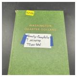 Washington Silver Quarter Album ï¿½ Nearly Complete