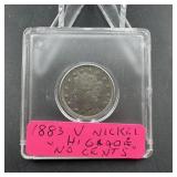 1883 No Cents Liberty Nickel