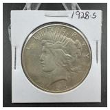 1928-S Peace Silver Dollar