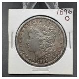 1896-O Morgan Silver Dollar