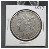 1897 Morgan Silver Dollar